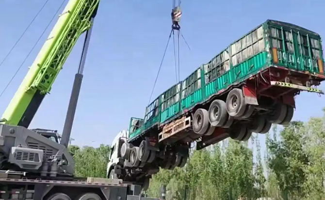 喀什地区道路脱困救援案例